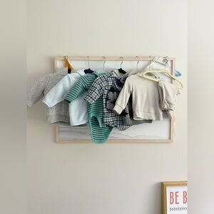 • lot of 7 baby boy clothing items •